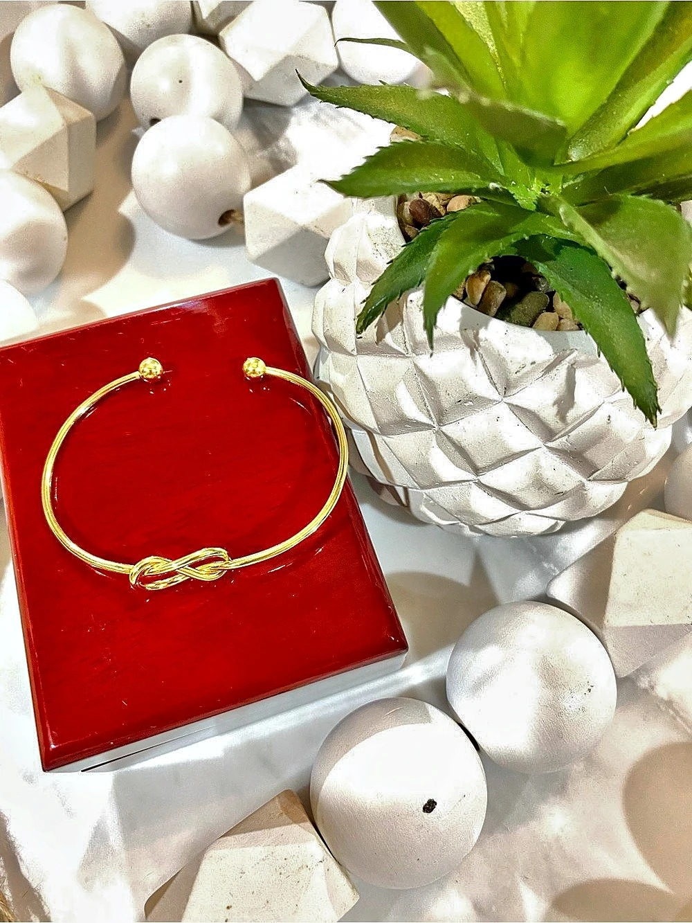 NWT Gold-Tone Infinity Cuff Bracelet